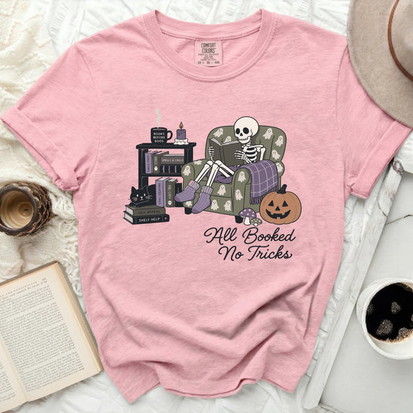 Booked No Tricks Tee in Blossom
