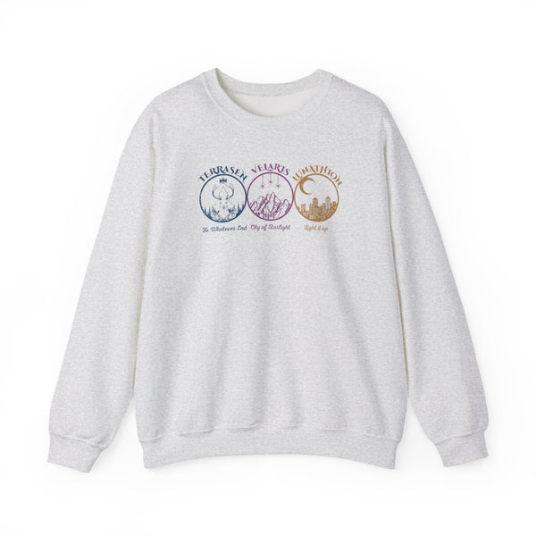 Sarah J. Maas Universe Sweatshirt in Ash