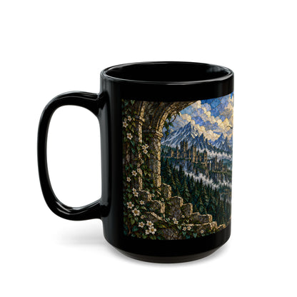 Wyvern at the Mountain Pass Mug