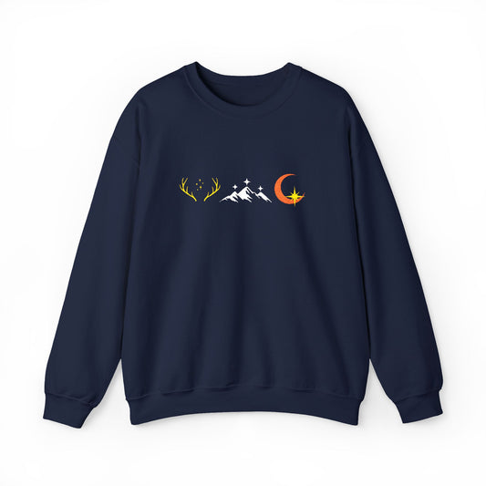 Maas Verse Embroidered Sweatshirt - MagicMerchEmporium