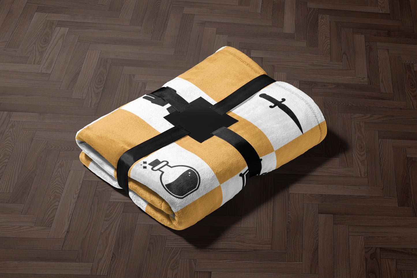 Cozy Chic Blanket with Unique Modern Graphic Design