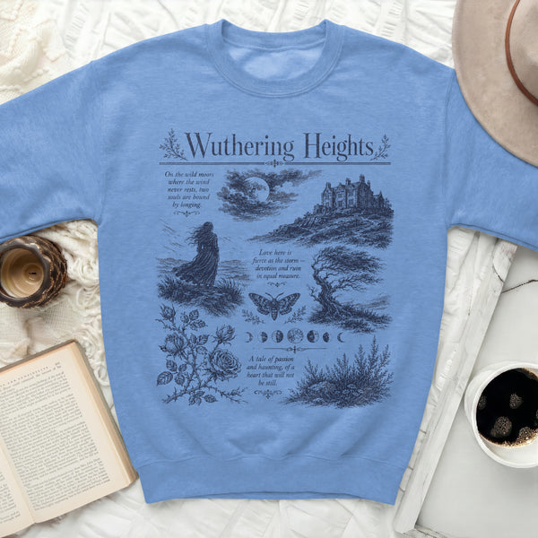 Wuthering Heights Core Sweatshirt in Carolina Blue