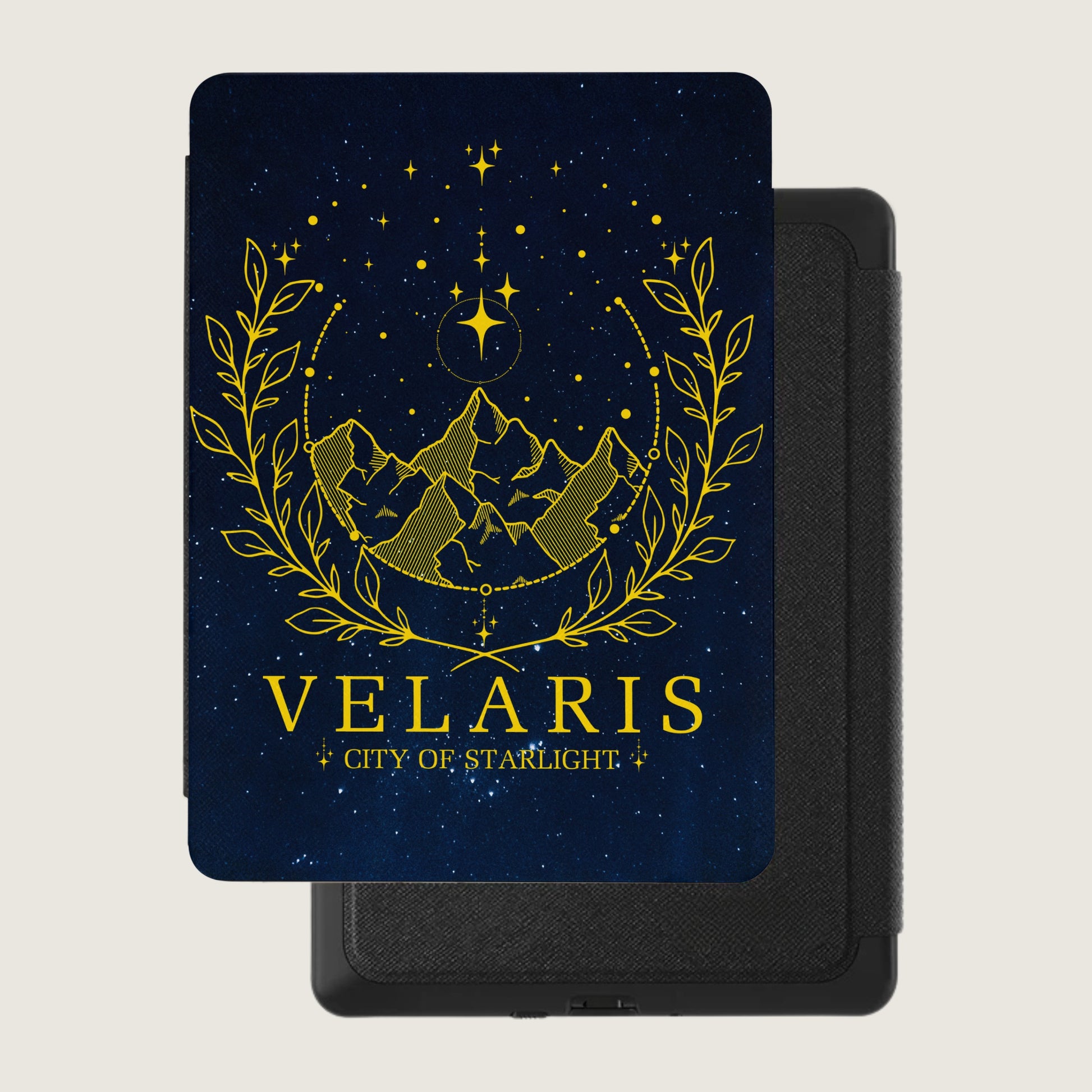 Velaris City of Starlight Mountains Stars Design product type
