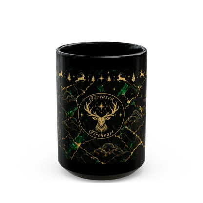 Terrasen Black & Emerald Mug