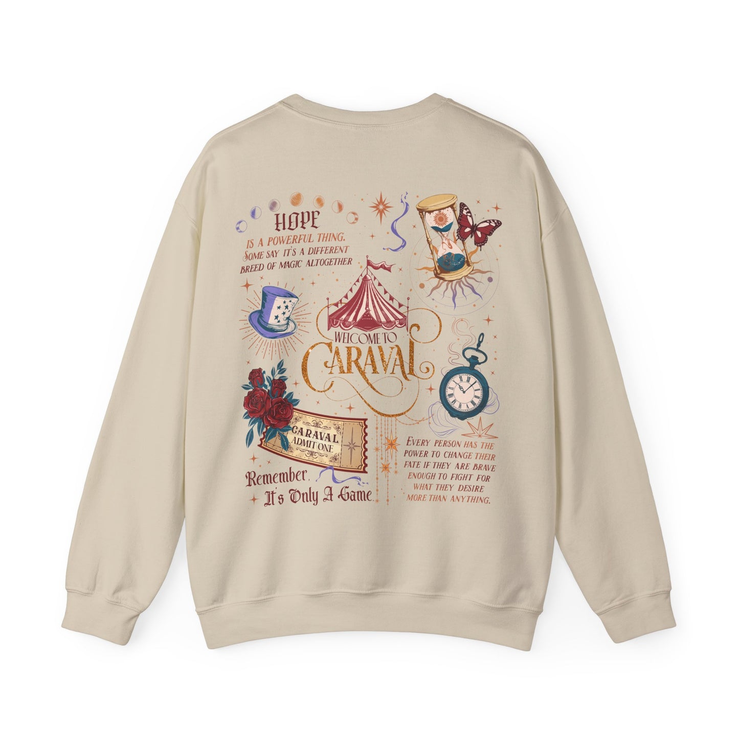 "Welcome to Caraval" Sweatshirt