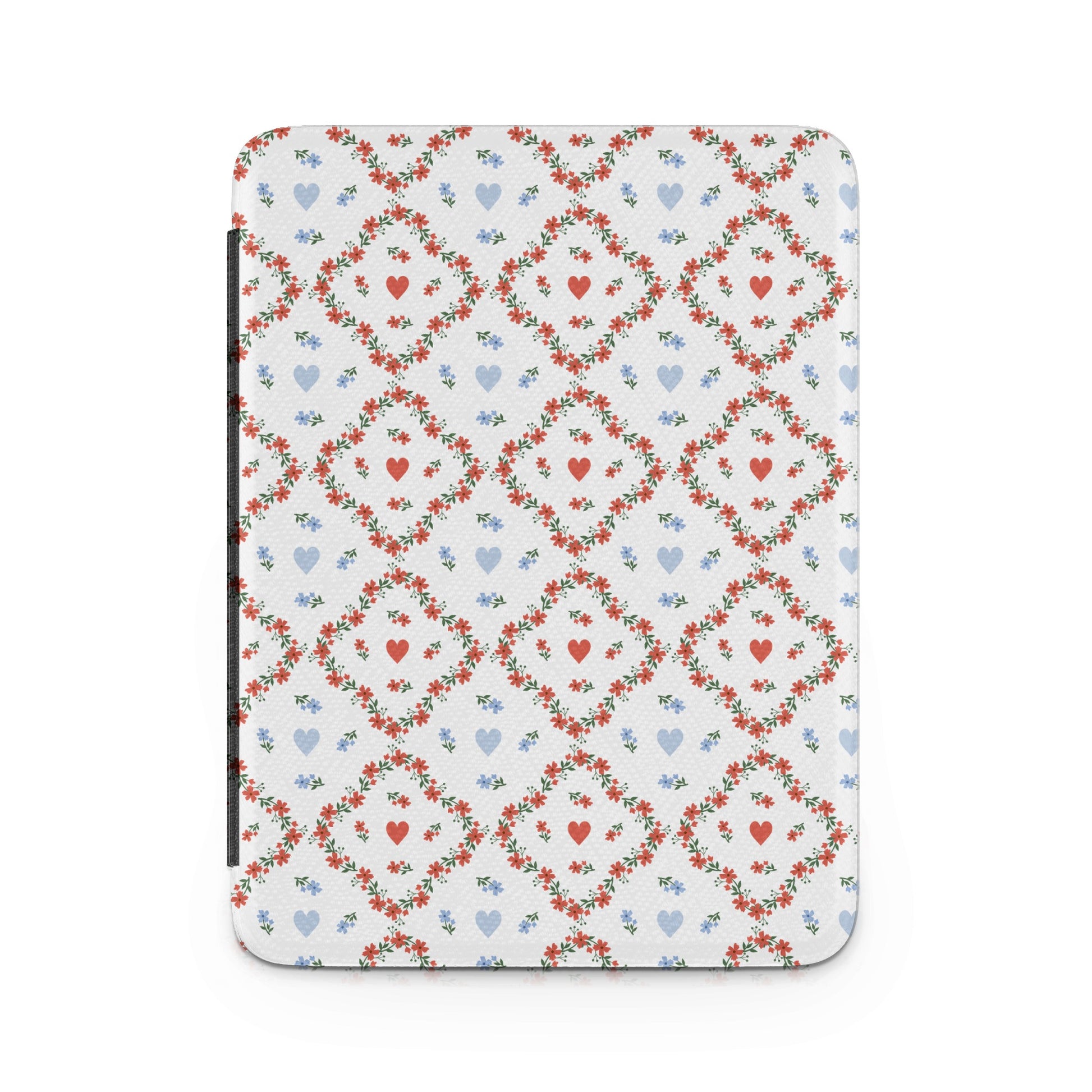 Floral and Heart Patterned Protective Case Cover