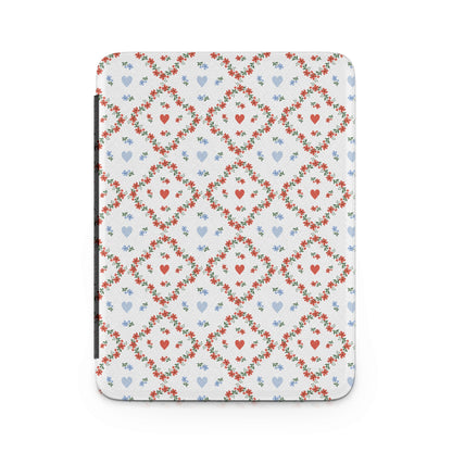 Floral and Heart Patterned Protective Case Cover