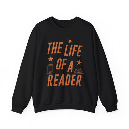 The Life of a Reader Sweatshirt Bargain Apparel