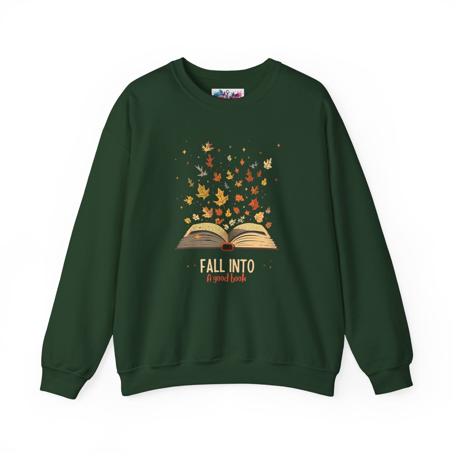 Fall Into A Good Book Sweatshirt - MagicMerchEmporium