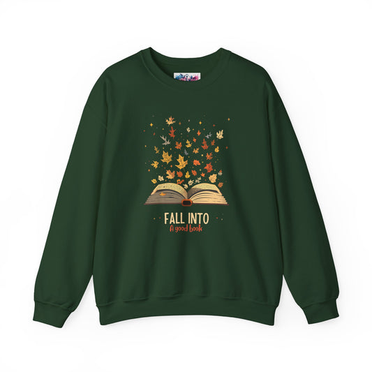 Fall Into A Good Book Sweatshirt