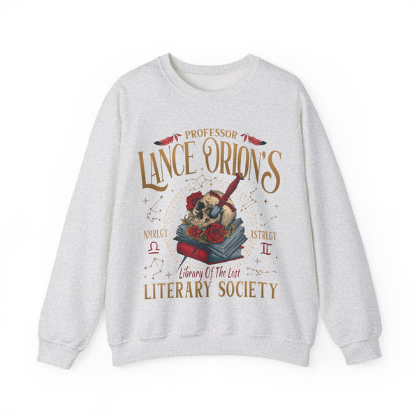 Lance Orion Literary Sweater in Ash