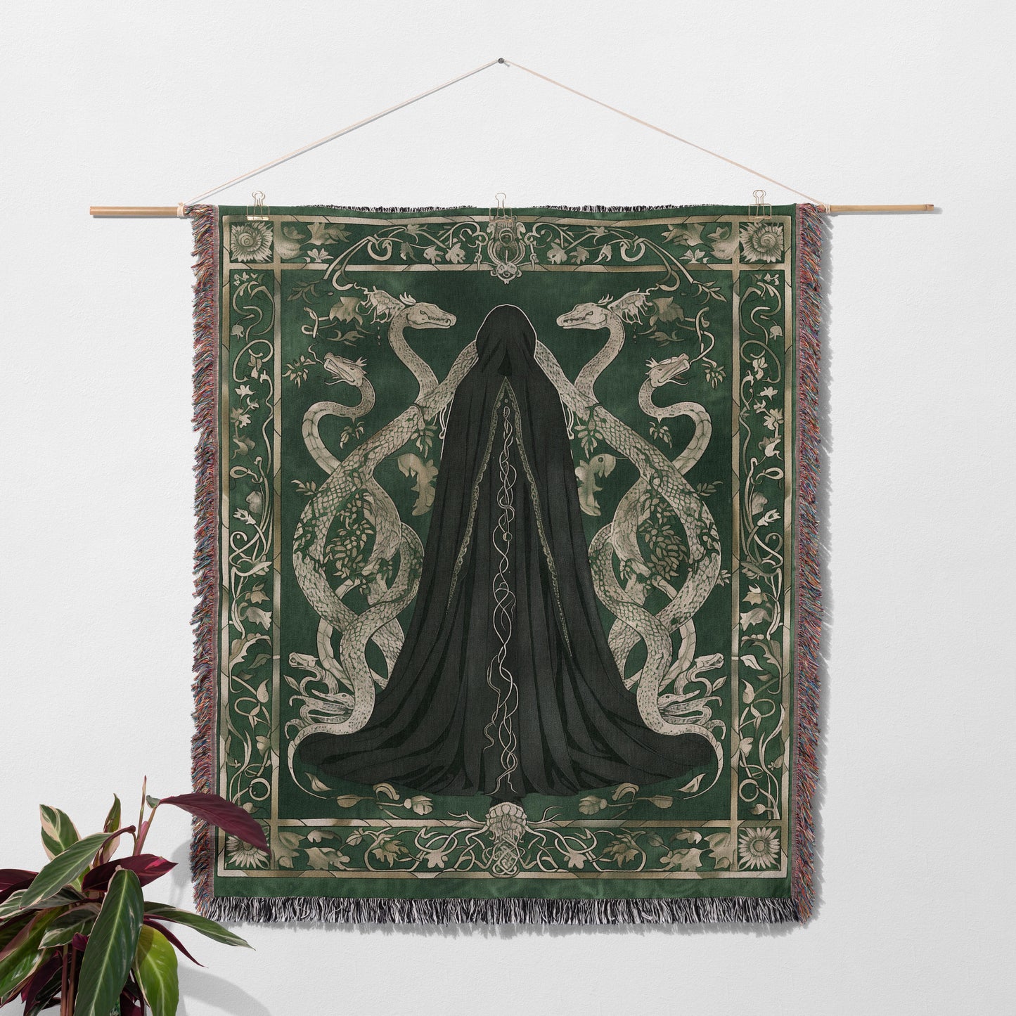 🖤 Serpent House Tapestry - Slytherin Elegance 🖤