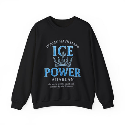 Dorian Havilliard Ice Power Sweatshirt - MagicMerchEmporium