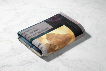 Personalized Custom Photo Collage Blanket for Unique Gift