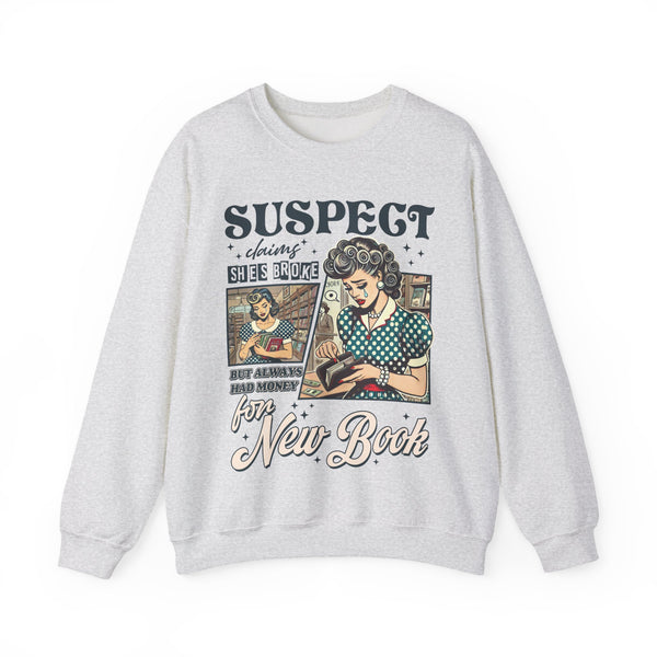 Suspect Claims Sweatshirt in Ash