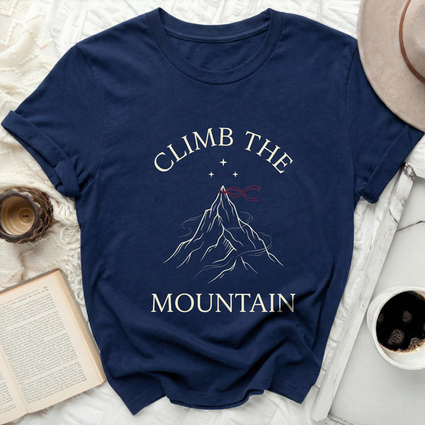 Forest Horizon Mountain Tee in Navy