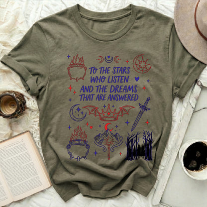 TO THE STARS WHO LISTEN AND THE DREAMS THAT ARE ANSWERED product type
Stars
Dreams
Celestial
Magic
Fantasy
Mystical
Moon
Cauldron
Crown
Sword
Mountains
Forest
Heart
Witchy
Goth
Esoteric
Spiritual
Cosmos
Nature
Enchanted