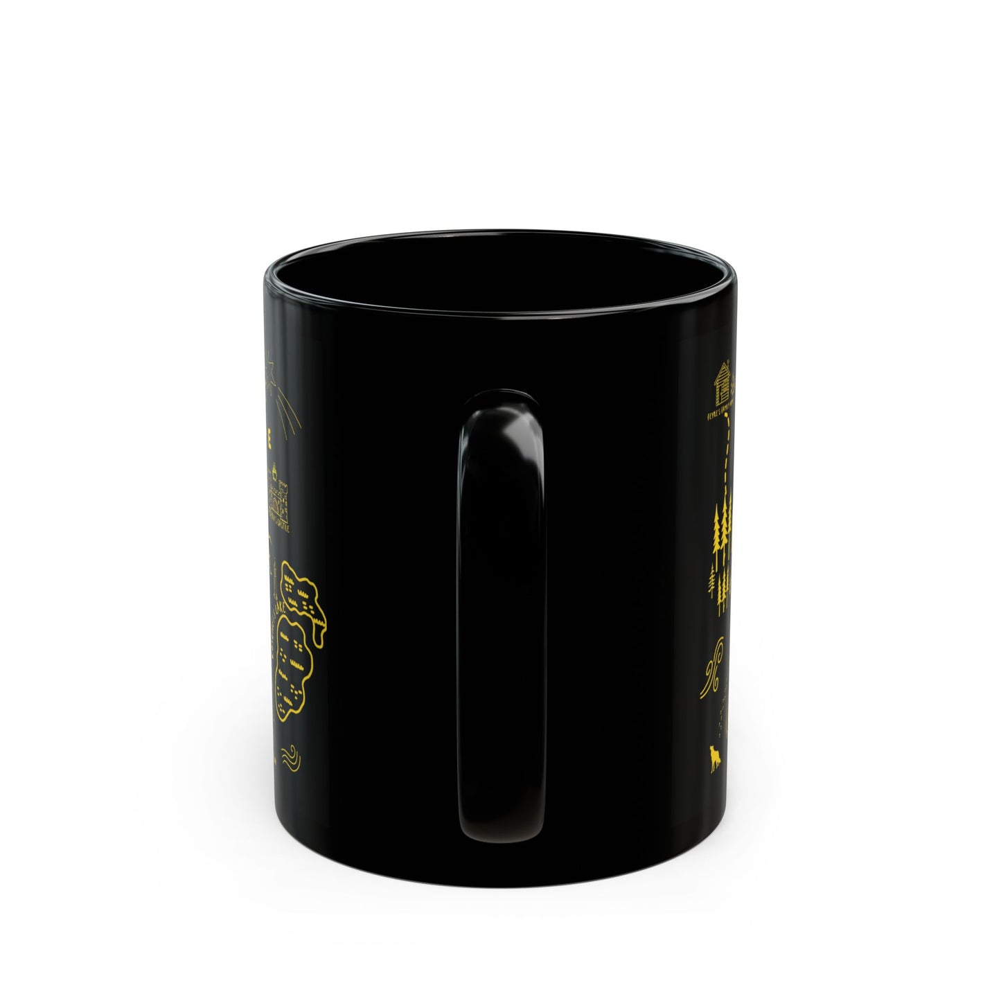 Black ACOTAR Map Mug