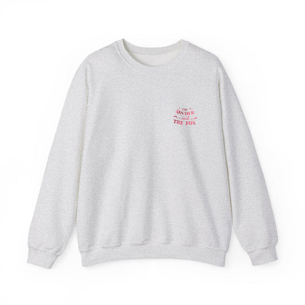 The Archer and The Fox Enemies to Lovers Sweatshirt in Ash