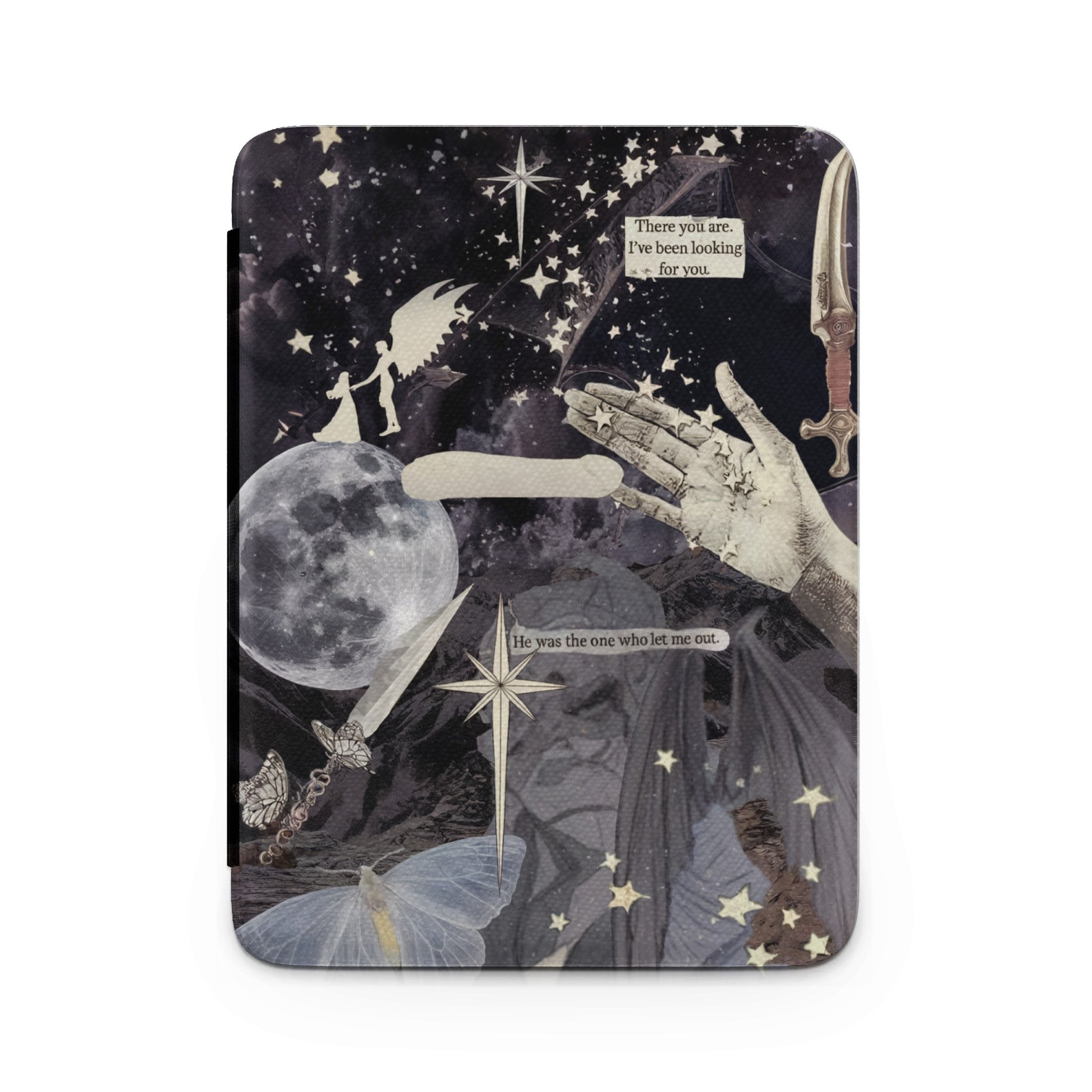 Mystical Celestial Moon Star Angel Butterfly Collage product type