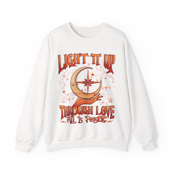 Light It Up Sweatshirt in White