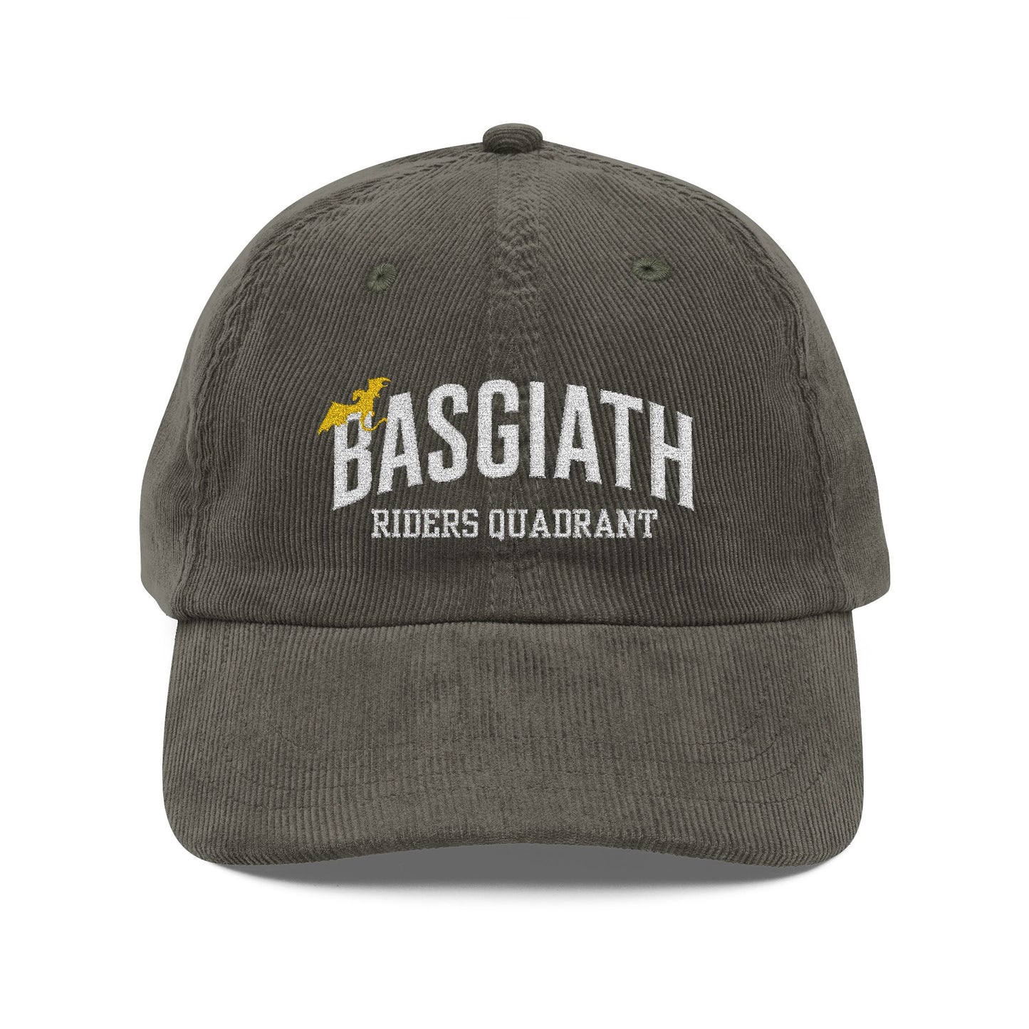 Basgiath Riders Quadrant Hat - Vintage Corduroy Cap
