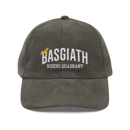 Basgiath Riders Quadrant Hat - Vintage Corduroy Cap