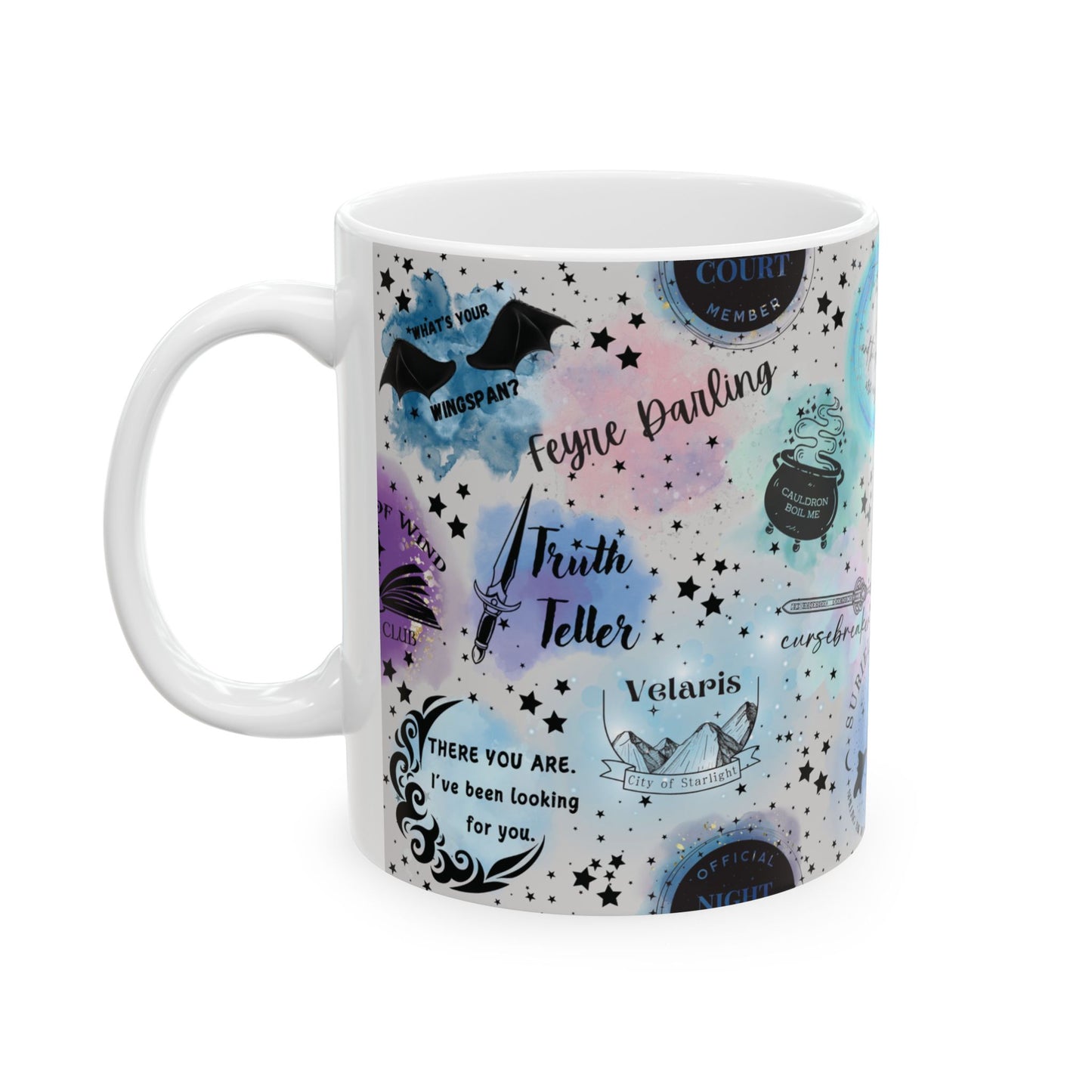 Feyre’s Cosmic Adventure Mug - MagicMerchEmporium