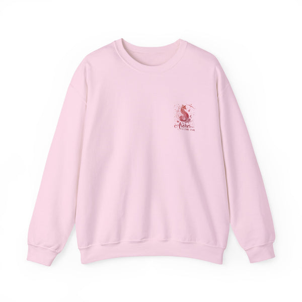 Once Upon a Broken Heart Sweatshirt in Light Pink