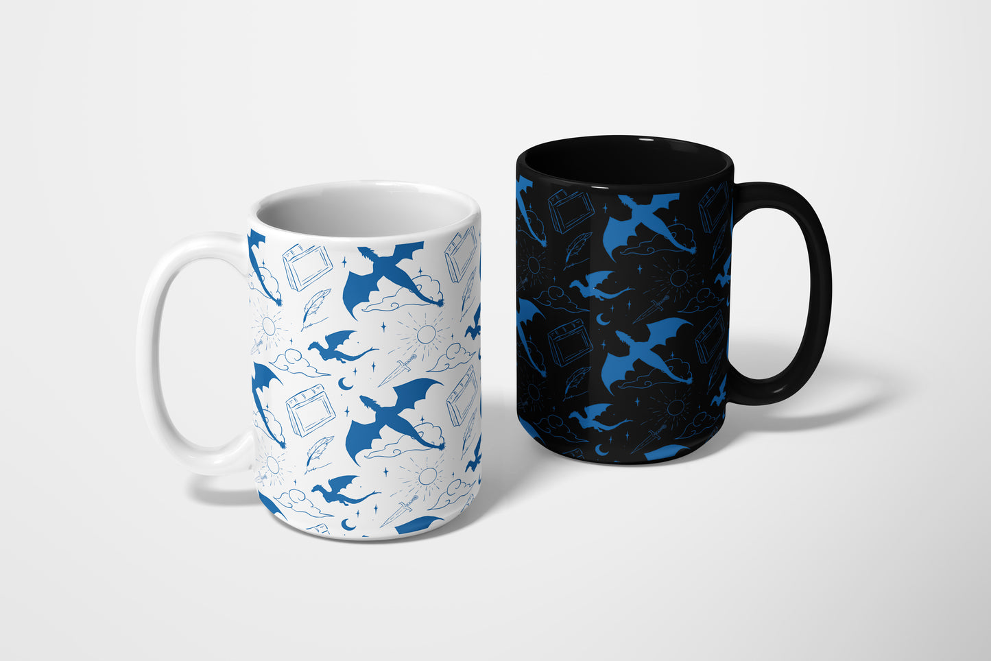 💙 "Fourth Wing Dragon Mug – Unleash the Magic in Every Sip!" 🐉✨