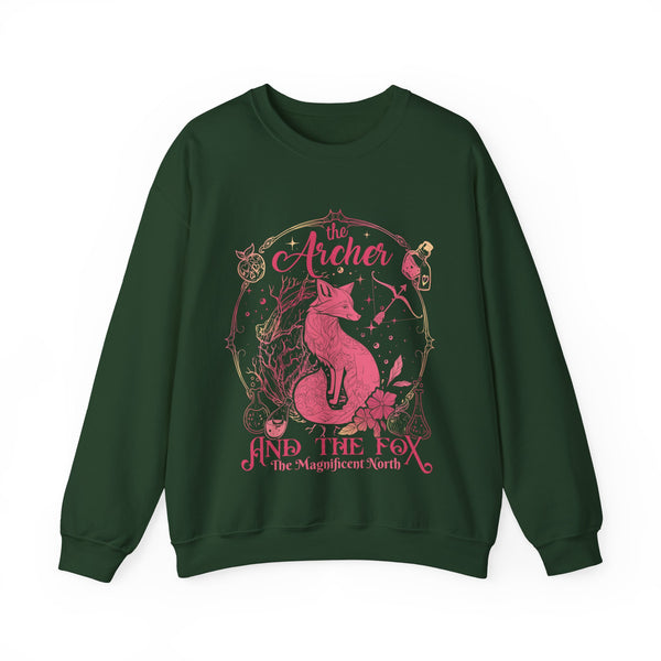 The Archer and The Fox Sweatshirt in Forest Green