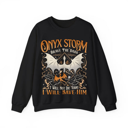 "Onyx Storm" Brave the Dark Sweatshirt