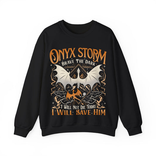 "Onyx Storm" Brave the Dark Sweatshirt