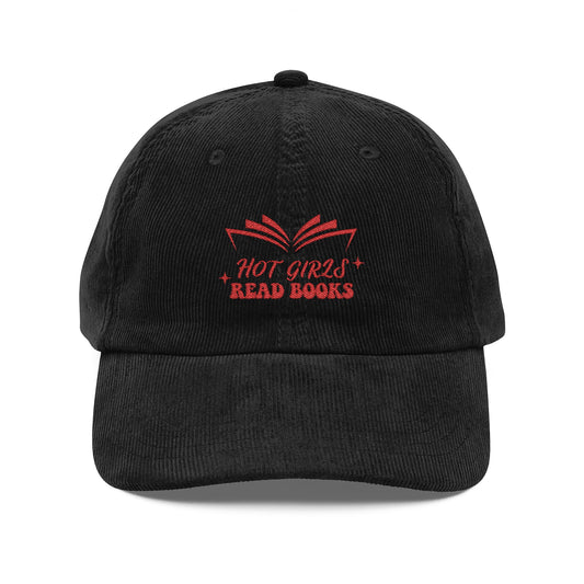 Hot Girls Read Books - Vintage Corduroy Cap