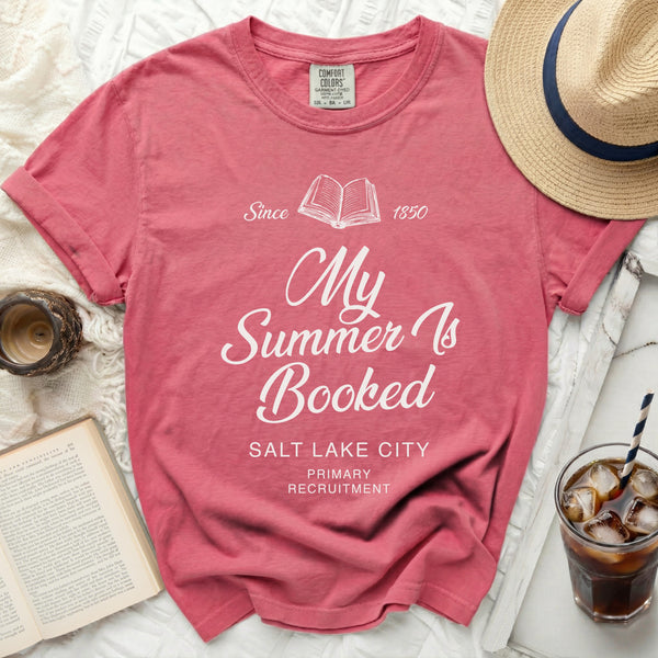 Booked Summer Legacy Tee in Crunchberry