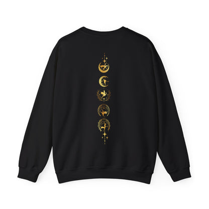 Fourth Wing "Basgiath War College" Dragon Sweatshirt - MagicMerchEmporium