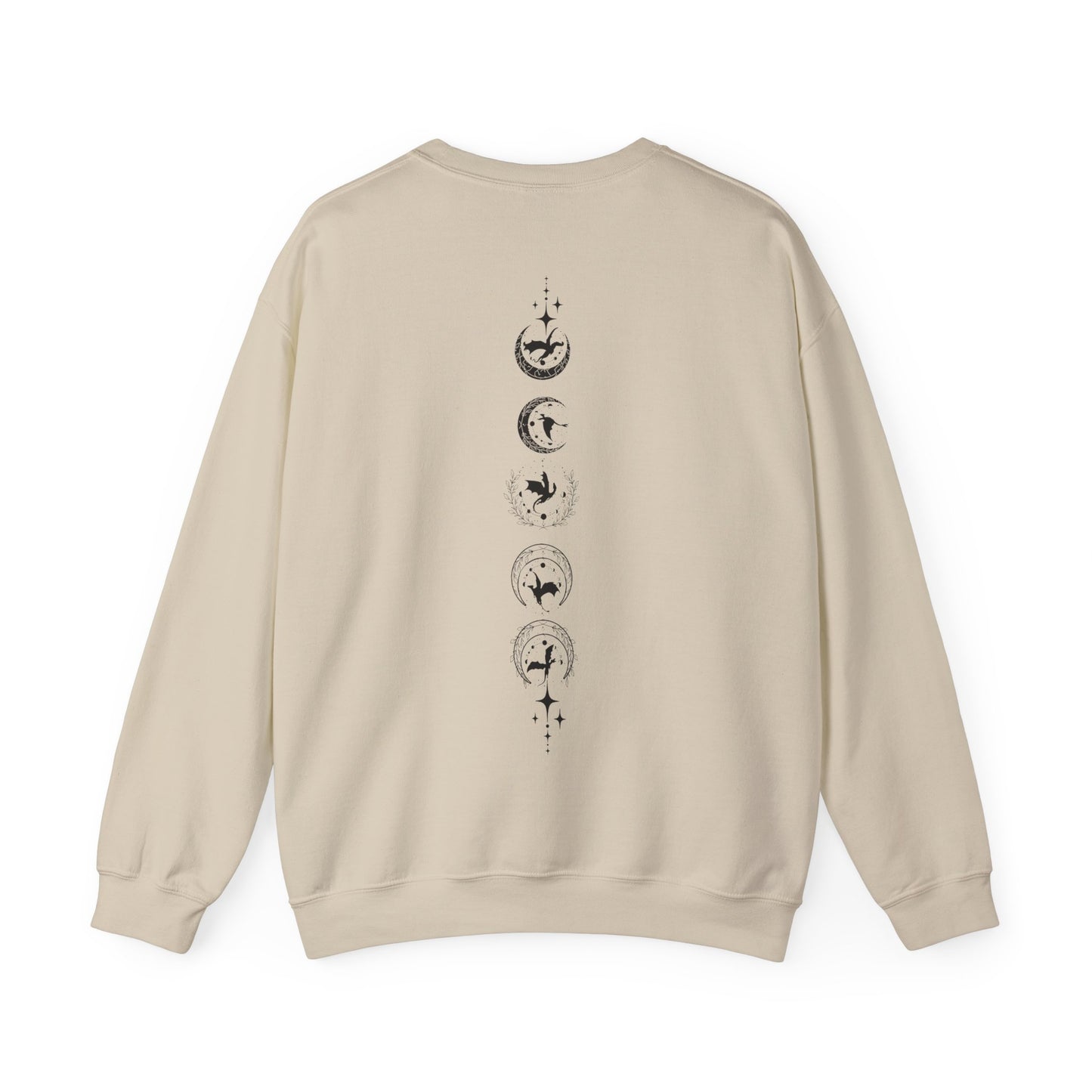 Fourth Wing "Basgiath War College" Dragon Sweatshirt - MagicMerchEmporium