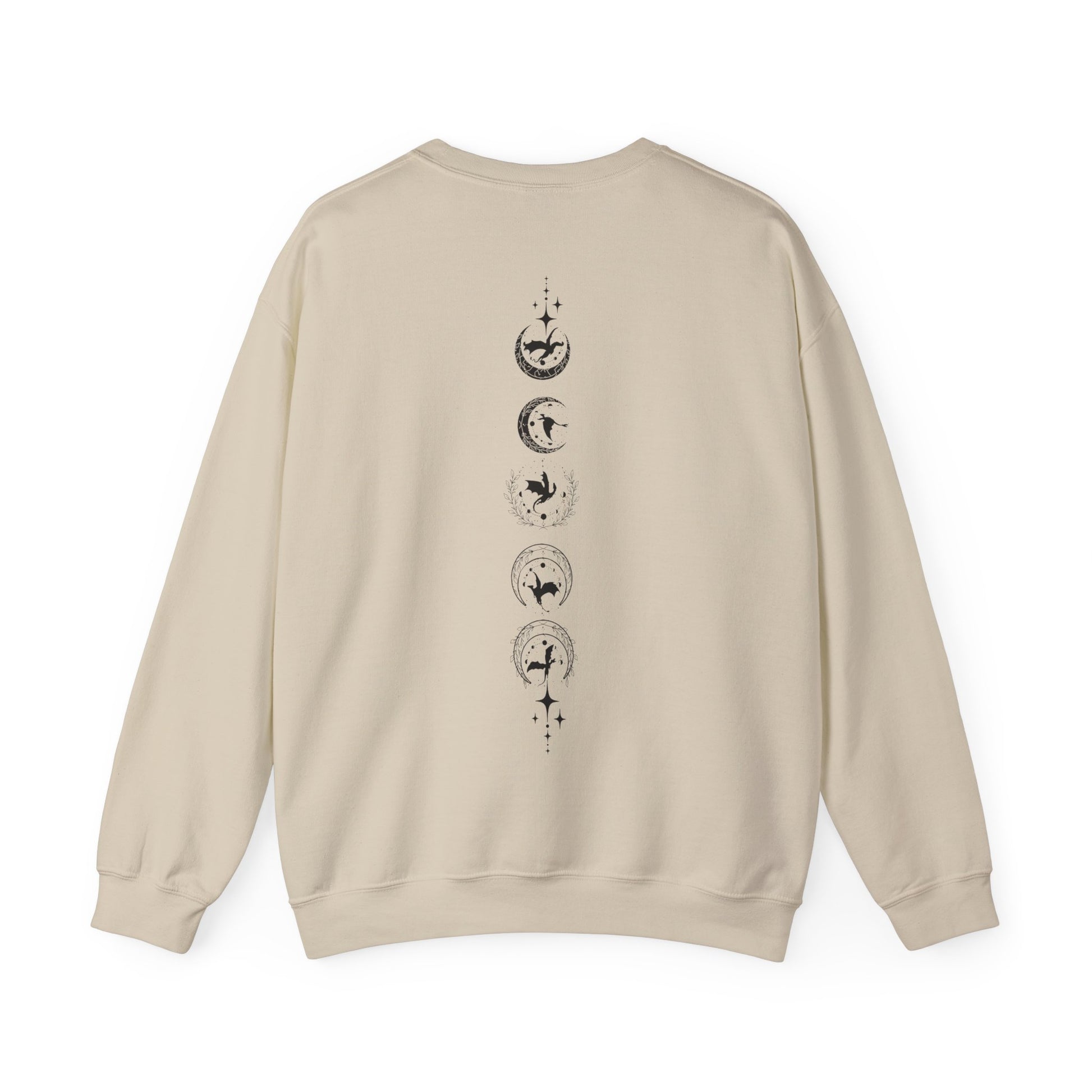 Fourth Wing "Basgiath War College" Dragon Sweatshirt - MagicMerchEmporium
