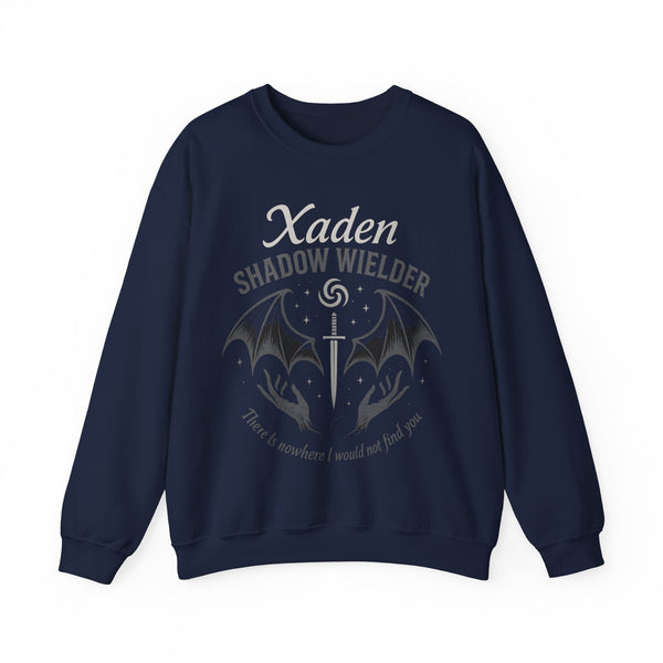 Xaden Shadow Wielder Sweatshirt in Navy