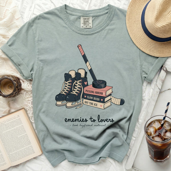 Puck & Pages Romance Tee in Bay