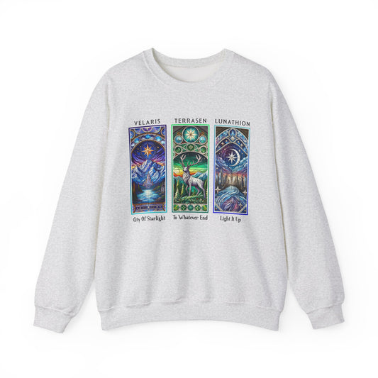 Velaris, Terrasen, Lunathion Sweatshirt