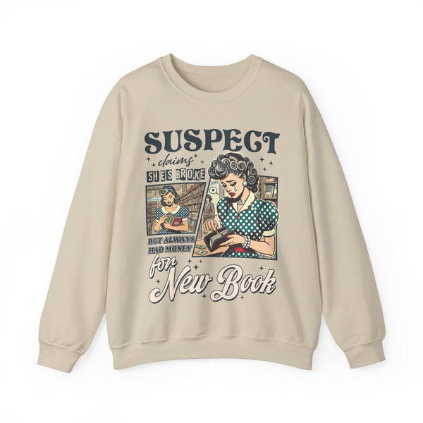 Suspect Claims Sweatshirt in Sand