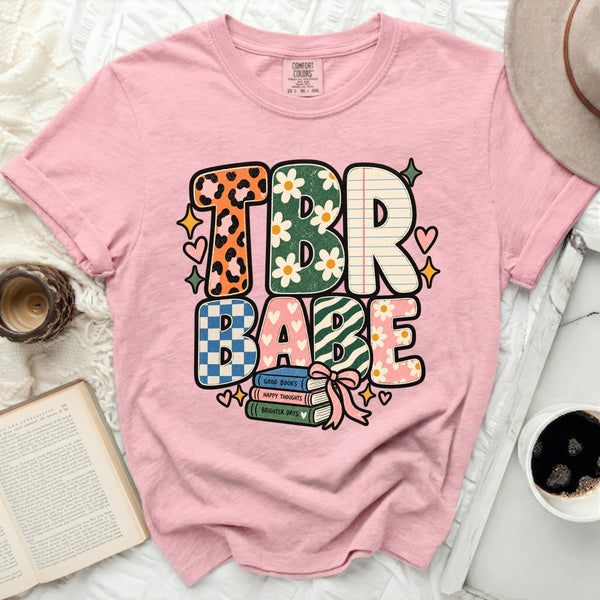 TBR Babe Graphic Tee in Blossom