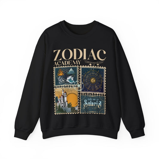 Zodiac Academy - Solaria Stamps Sweatshirt