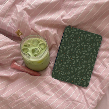 Dark Green Fireheart Stag Dragon Sword Book Bird Flame product type