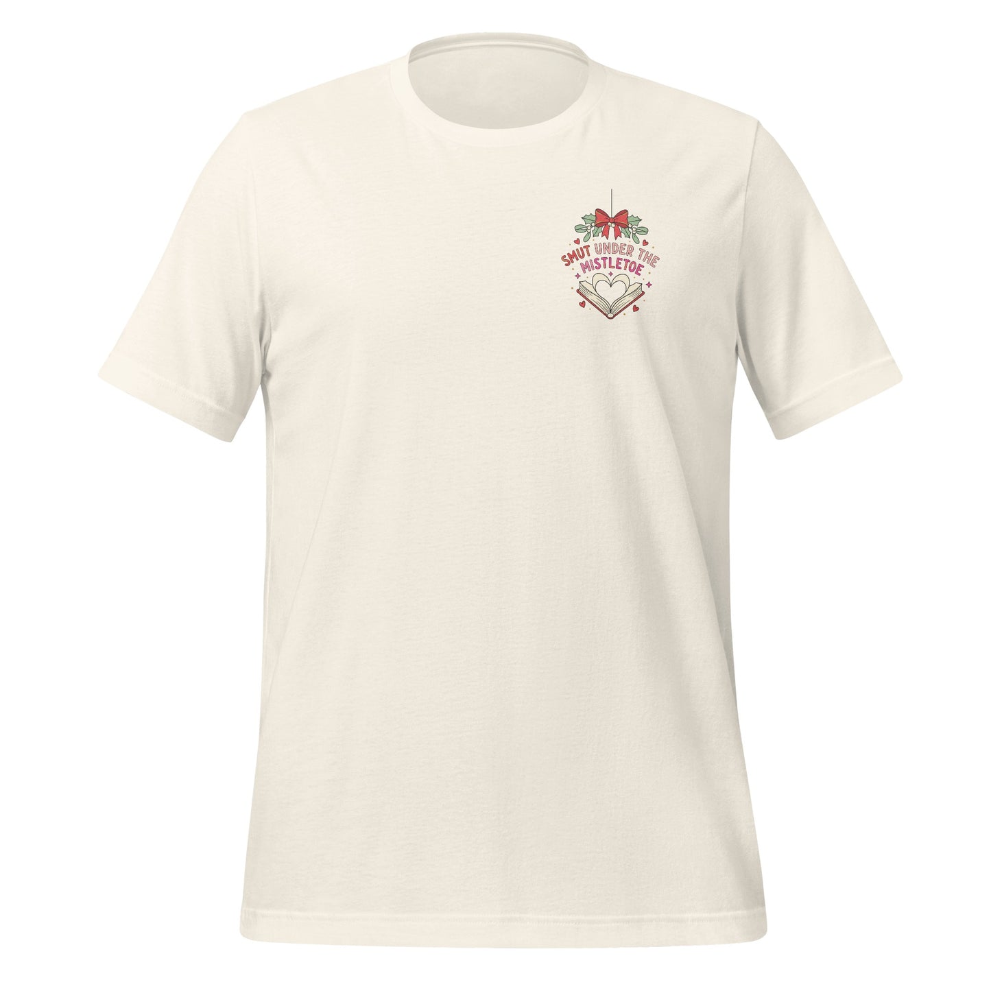 Christmas Under Mistletoe White Graphic Tee