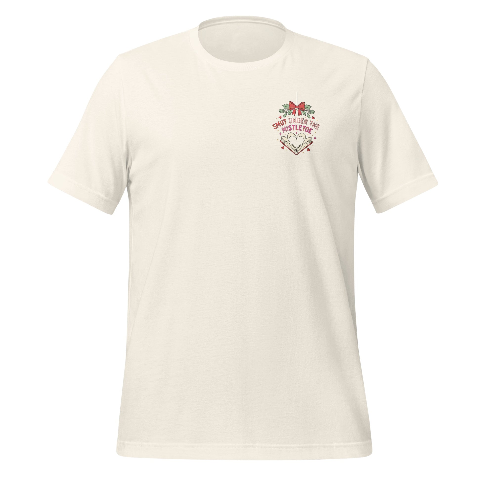 Christmas Under Mistletoe White Graphic Tee