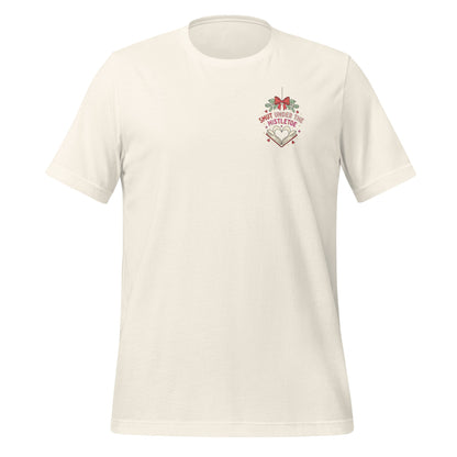 Christmas Under Mistletoe White Graphic Tee
