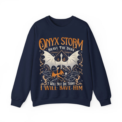 "Onyx Storm" Brave the Dark Sweatshirt