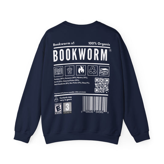 Bookworm Barcode Sweatshirt